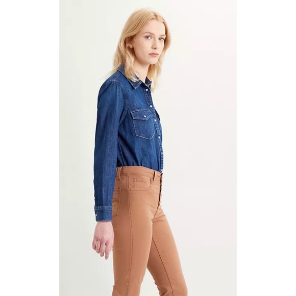 Levi’s 724™ HIGH-WAISTED CROP Pants - Picture 6 of 8